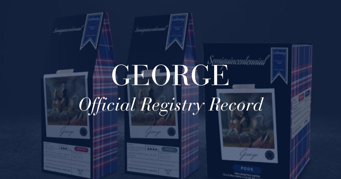 GEORGE — Official Registry Record · Registry No. 1