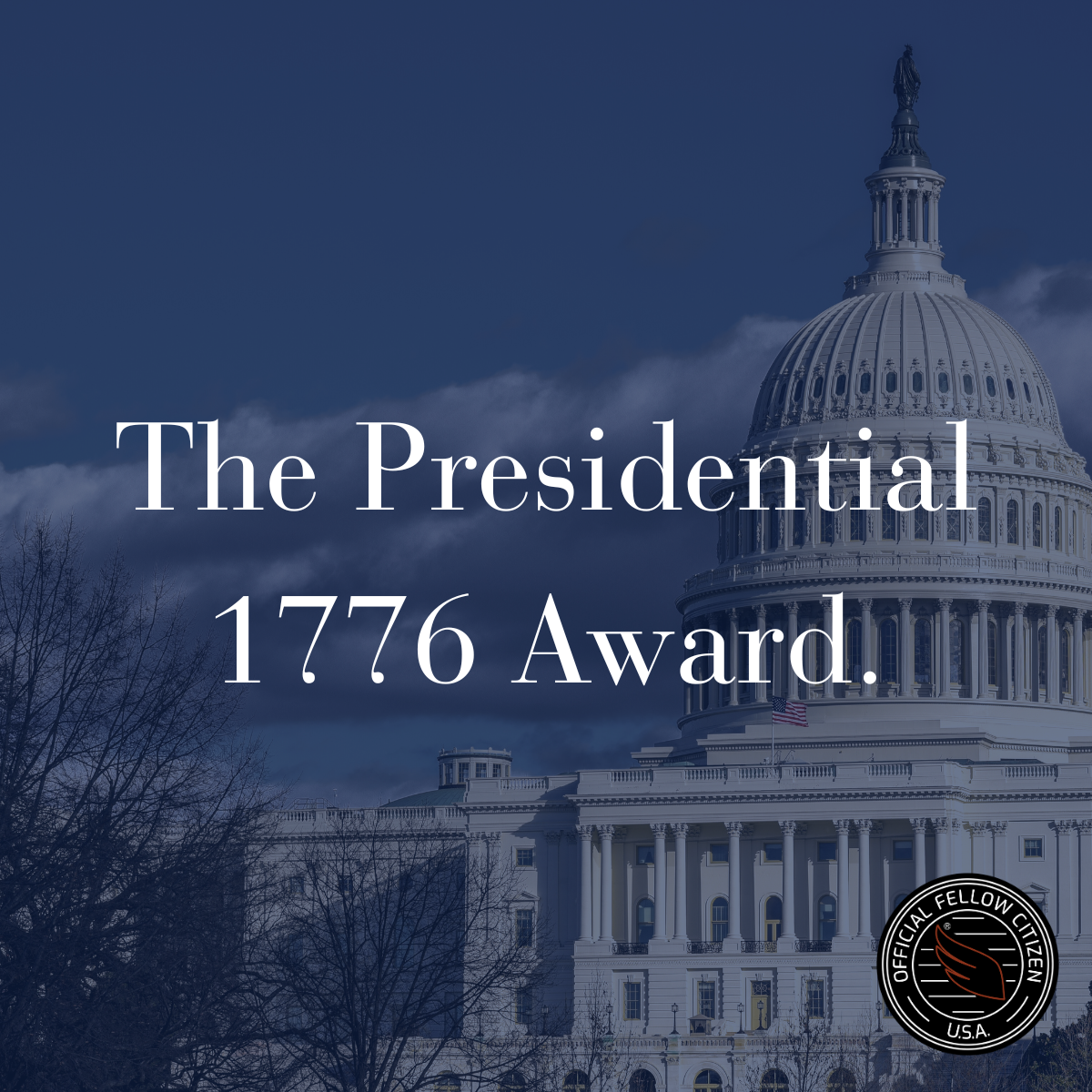 The Presidential 1776 Award | America's 250th Anniversary – Official ...
