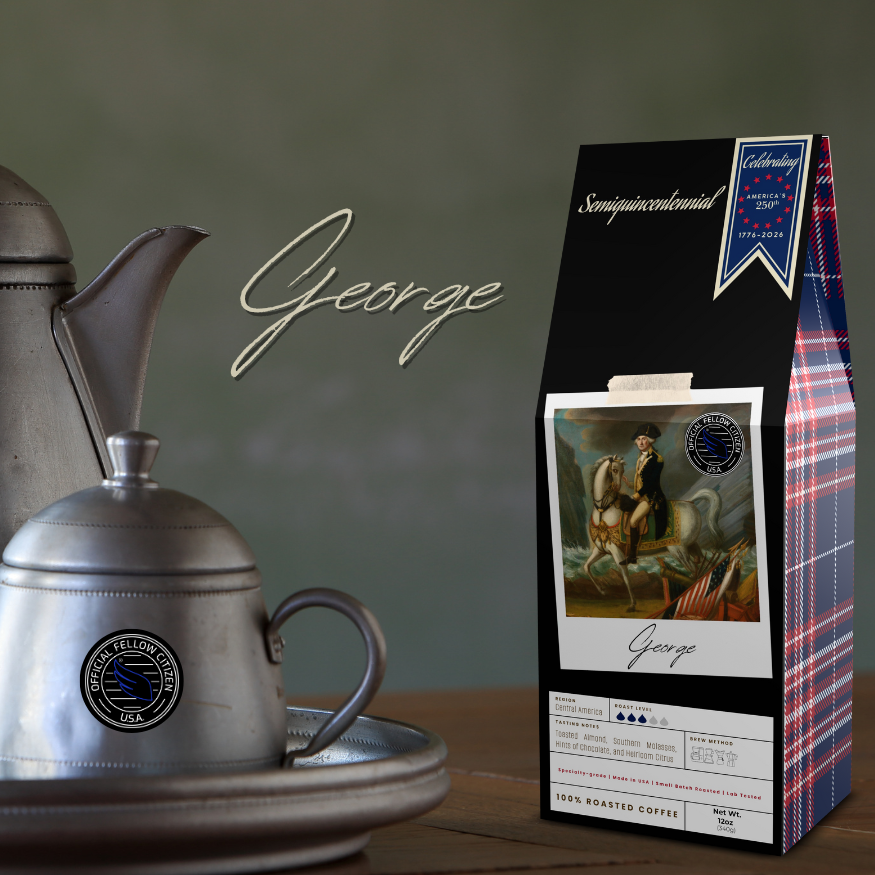 GEORGE: America 250th Limited Edition Specialty Coffee | Made in USA