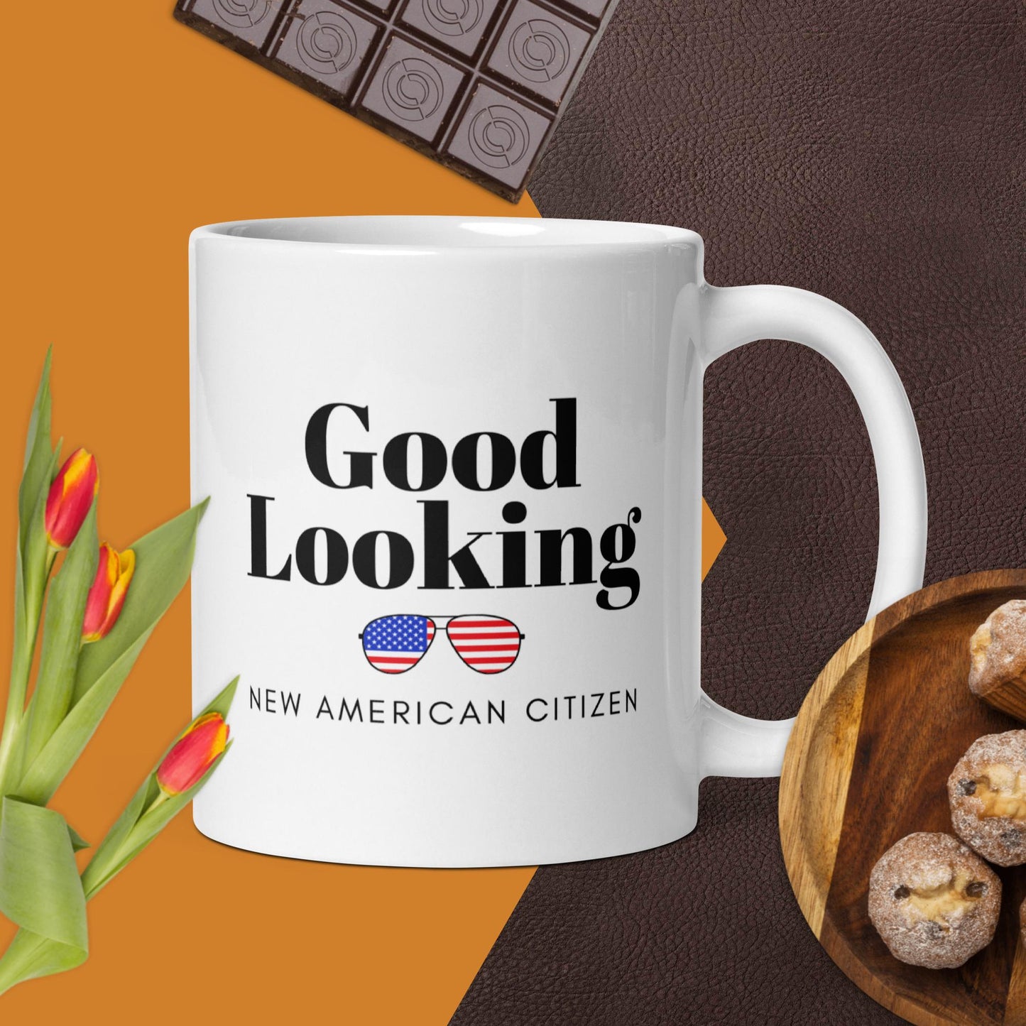 Ceramic Coffee Mug Good Looking American